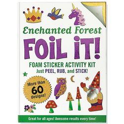 Kid's Enchanted Forest Foil It Activity Book