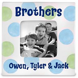 Personalized Brothers' Picture Frame