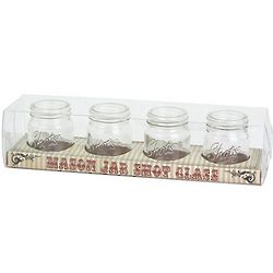 Mason Jar Shot Glass Set