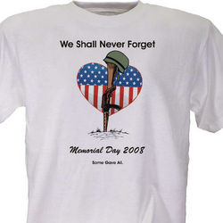Memorial Day Personalized T-Shirt