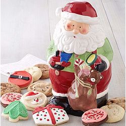 Christmas Santa Cookie Jar
