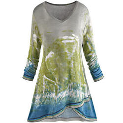 Spring Pond Tunic Top