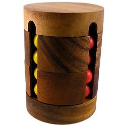 Spin To Win Wooden Puzzle Brain Teaser