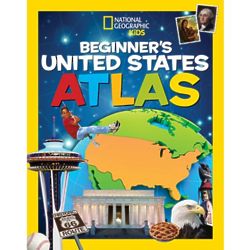 Beginner's United States Atlas Hardcover Book
