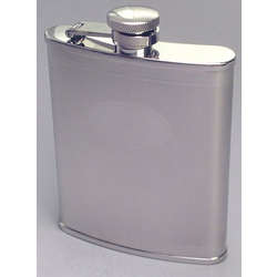 Engraved Textured Surface Flask