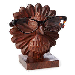 Perry the Peacock Eyeglasses Holder