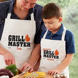 Future Master of the Grill Personalized Kids' Apron