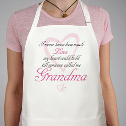How Much Love Personalized Apron
