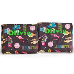 Personalized Playful Print Snack Bags