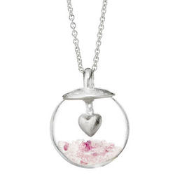 Glass Globe of Love Necklace