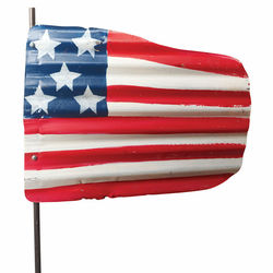 Waving American Flag Yard Stake