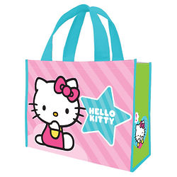 Hello Kitty Super Star Reusable Shopper Tote