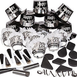 New Year's Black & White Party Pack