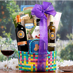 Val Serena Bianco and Rosso Italian Gift Basket