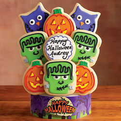 Personalized Halloween Cookies