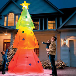 Giant Inflatable Color Changing Christmas Tree