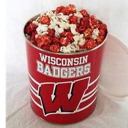 University of Wisconsin Gourmet Popcorn 1 Gallon Gift Tin