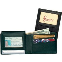 Personalized Nappa Leather Removable ID Pass Case Wallet