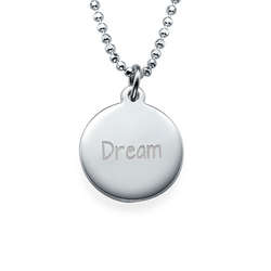Inspirational Dream Necklace Silver