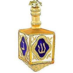 Noble Gems Glass Jewish Dreidel Ornament