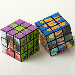 Personalized Happy Hands Photo Rubik's Cube