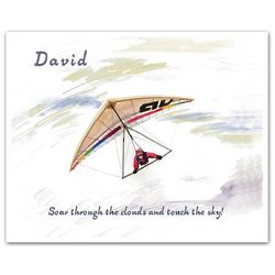 Personalized David's Sky Canvas Art