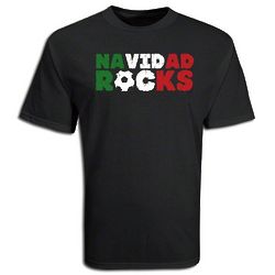 Navidad Rocks Soccer T-Shirt