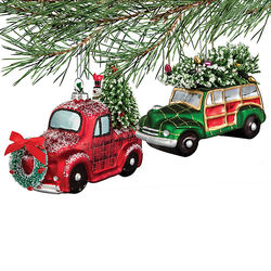 Vintage Automobile Christmas Ornament