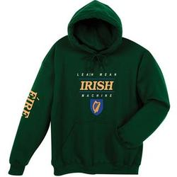 Lean Mean Irish Machine Hoodie Sweatshirt