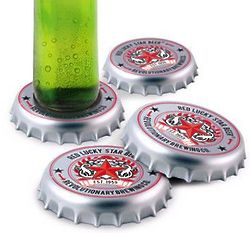 Bottle Cap Coasters