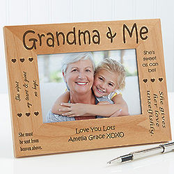 Grandparents Wooden Picture Frame