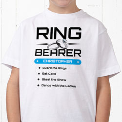 Ring Bearer Personalized T-Shirt