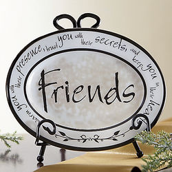 Friends Heartnote Mini Plate