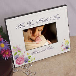 My First Mothers Day Personalized Printed Frame