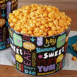 Two Gallon Cheese and Caramel Gift Tin