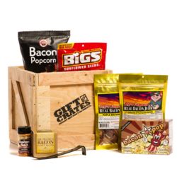 Bacon Jerky and Snacks Gift Crate