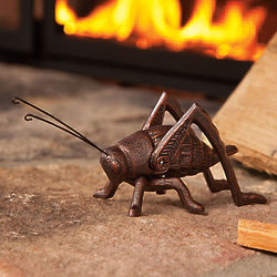 Cast Iron Hearth Cricket Fireplace Accent