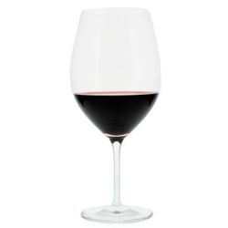 6 Bordeaux Wine Glasses