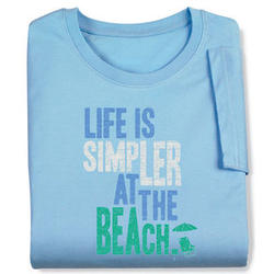 Life is Simpler at the Beach T-Shirt