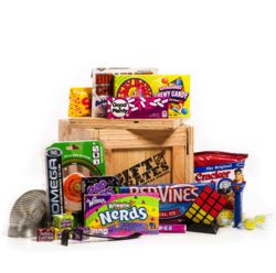 Old School Candy Gift Crate