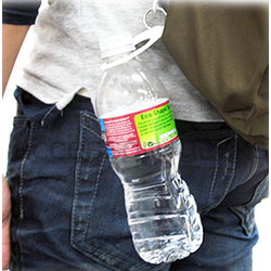 Water Bottle Holder for Belt or Back Pack