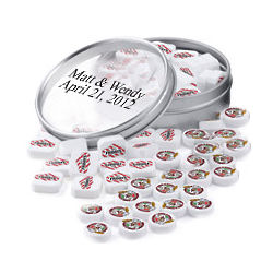 Personalized Picture Candy Peppermints Tin