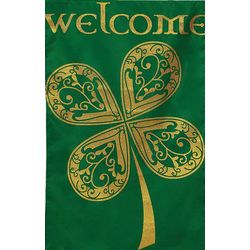 Celtic Welcome Garden Flag