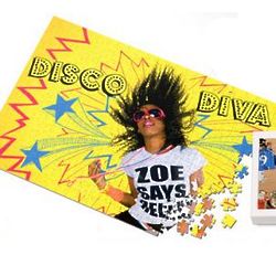 Disco Diva Personalized Jigsaw Puzzle
