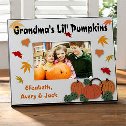 Personalized Pumpkin Patch Picture Frame