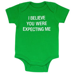 I Believe You Were Expecting Me Babysuit