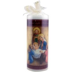 Silent Night Christmas Candle