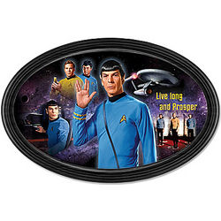 Star Trek Live Long and Prosper Commemorative Collector Plate