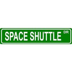 Space Shuttle Transportation Sign