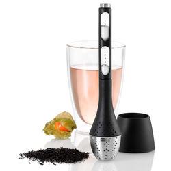 Magnetic Hourglass Tea Timer and Infuser